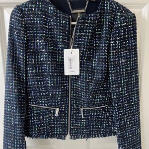 NEW with tags TED BAKER Boucle Jacket